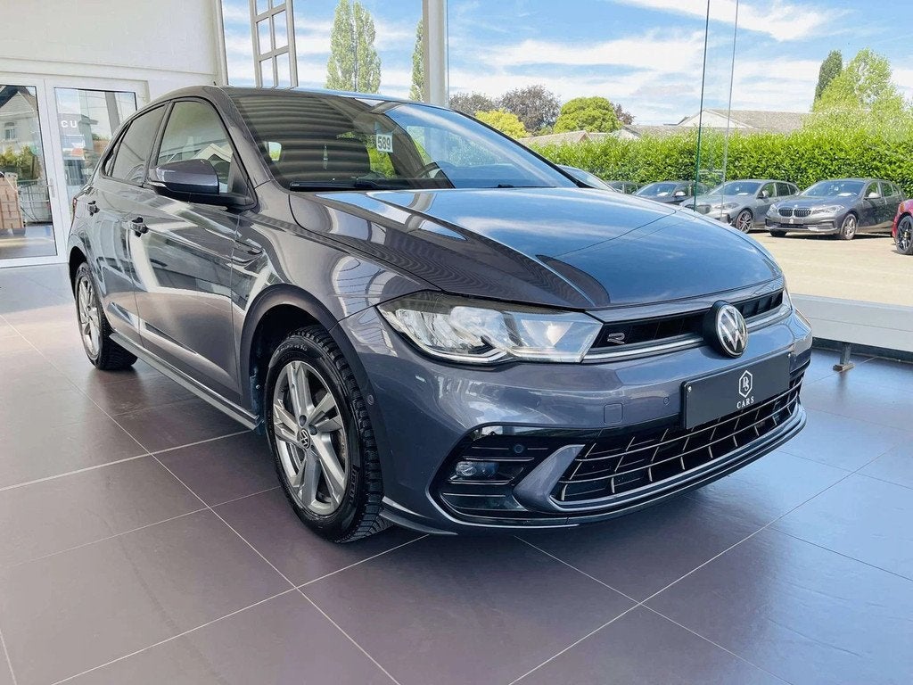 Volkswagen Polo 1.0 TSI * GARANTIE + R-LINE + COCKPIT + GPS, Argent ou Gris, Achat, Euro 6, Entreprise