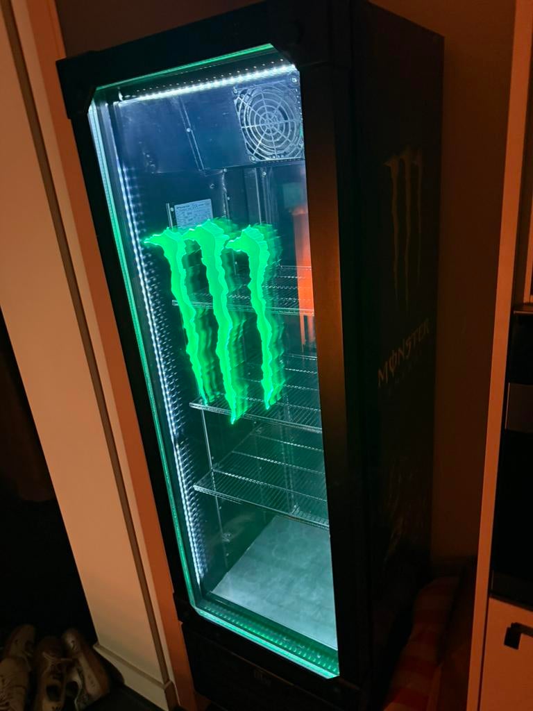 Monster frigo mancave, Ophalen of Verzenden, Zo goed als nieuw