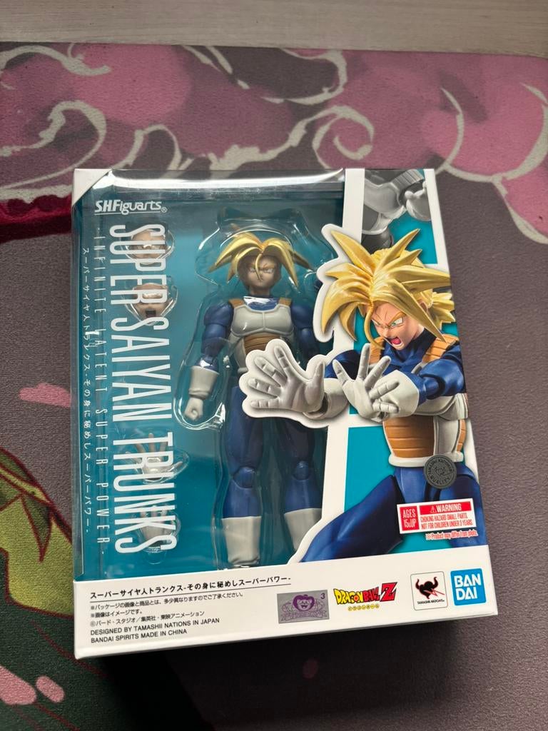 S.H. Figuarts Super Saiyan Trunks Infinite power dragok ball, Verzamelen, Ophalen of Verzenden