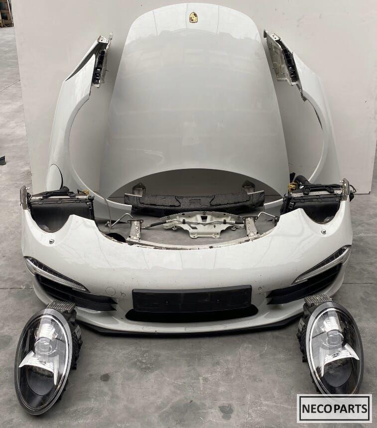 PORSCHE 991 911 CARRERA VOORKOP BUMPER LED XENON KLEUR C9A, Auto-onderdelen, Gebruikt, -, Porsche, Ophalen of Verzenden