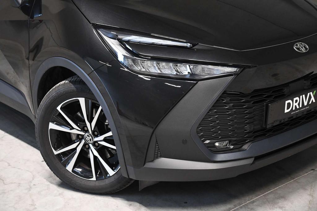 Toyota C-HR Plug-in 19g Co2 - ACC - Stuurwielverw. - Carplay, Auto's, Toyota, Stof, Gebruikt, 4 cilinders, Zwart