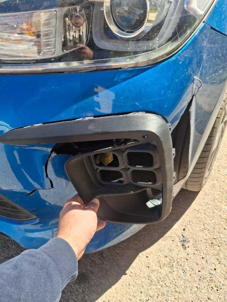Kia Rio Gt - Line Mistlampgrille, Kia, Onbekend, EU, Nieuw, Ophalen of Verzenden