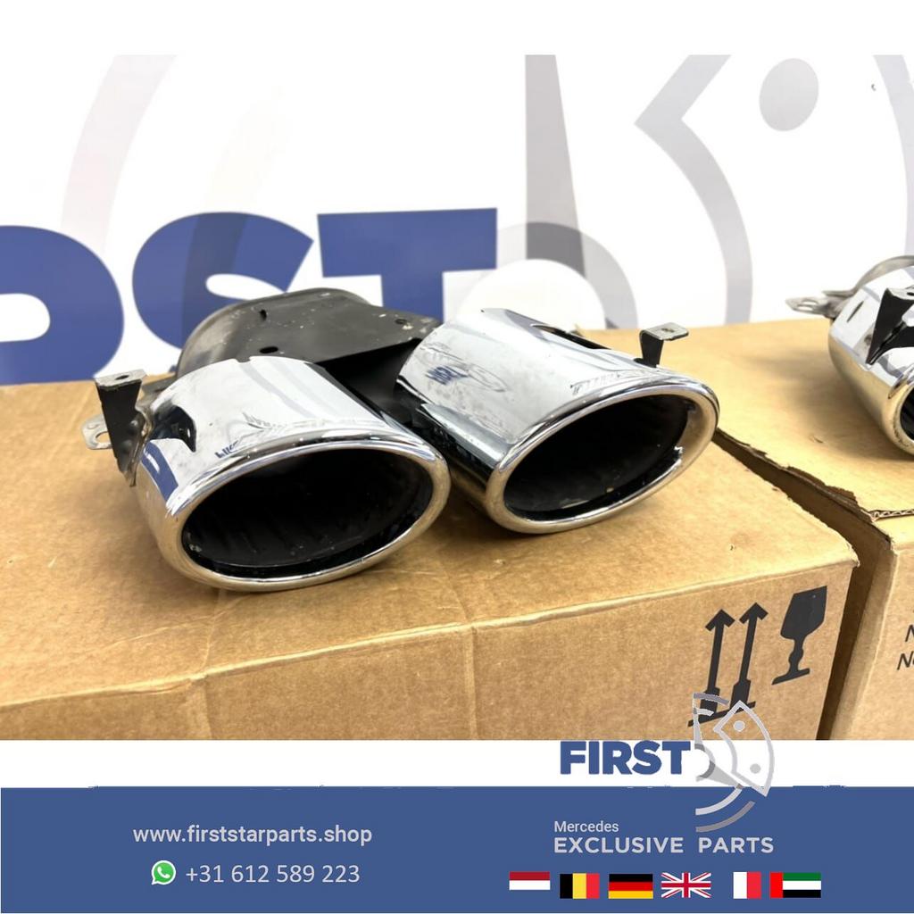 W257 C257 CLS 43 53 AMG CLC43 CLS53 UITLAAT SIERSTUKKEN SET, Gebruikt, -, Ophalen of Verzenden, -