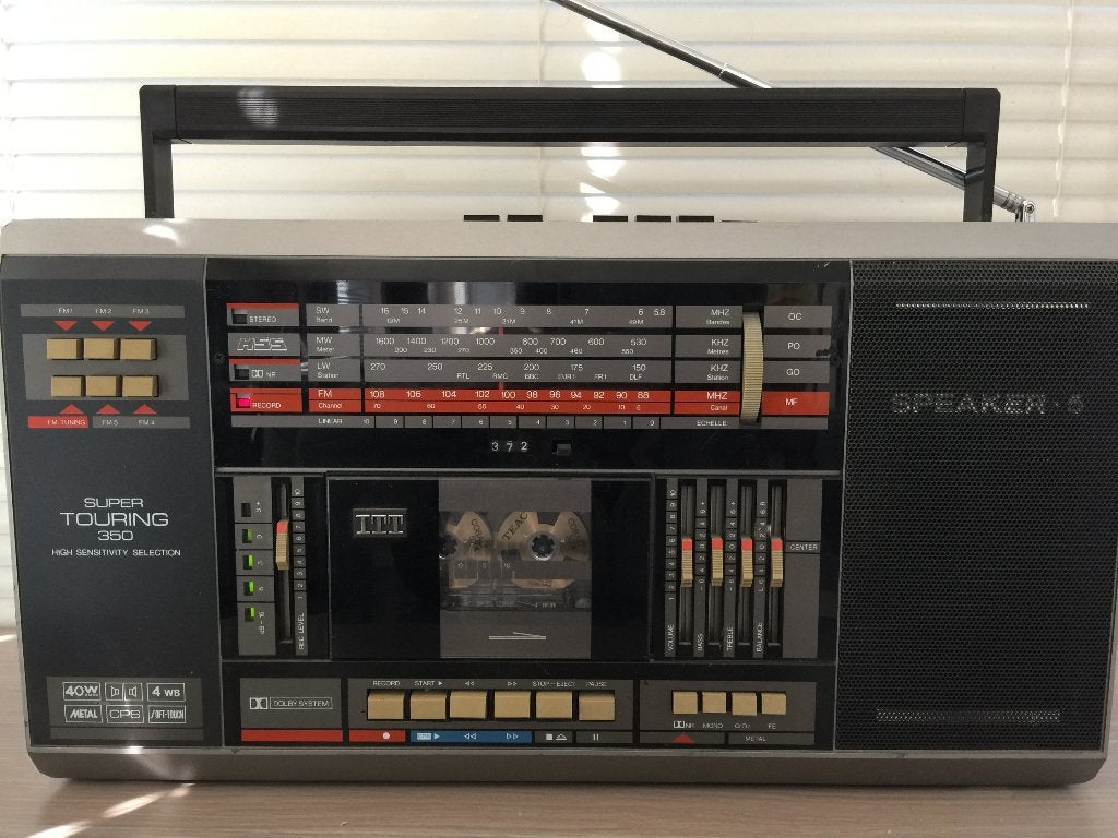 ITT Super Touring 350 radio/cassette recorder, Ophalen, Radio