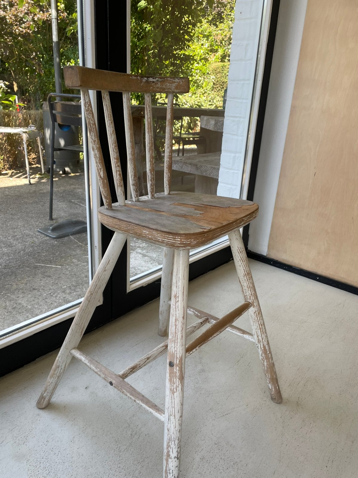 Chaise enfant, Enlèvement, Utilisé, Bois