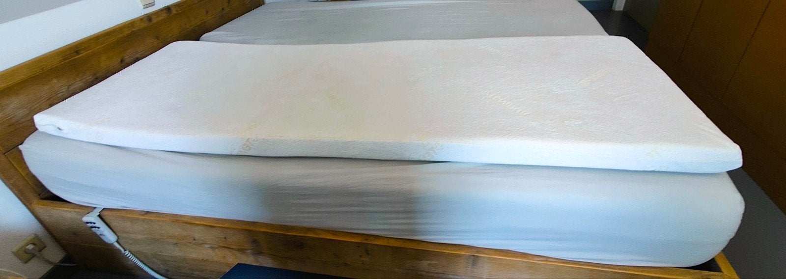 Originele Tempur Oplegmatras Topper 70x200x7 cm!, Ophalen, Zo goed als nieuw, Matras, 200 cm