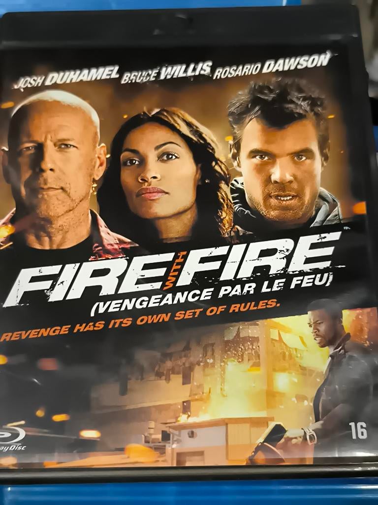 Blu ray Vengeance par le feu, Bruce Willis, Enlèvement ou Envoi, Comme neuf