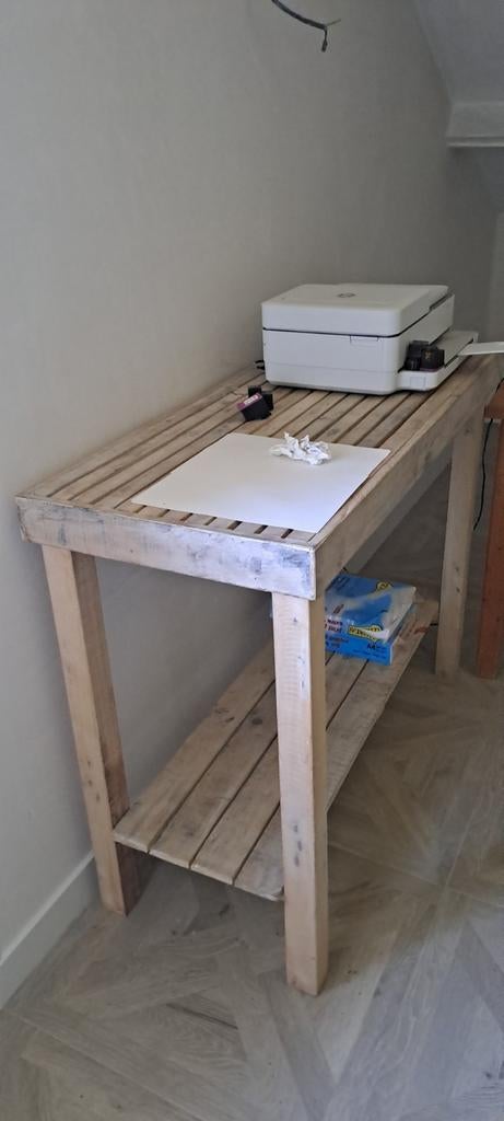 Massief grenen wandtafel, Enlèvement