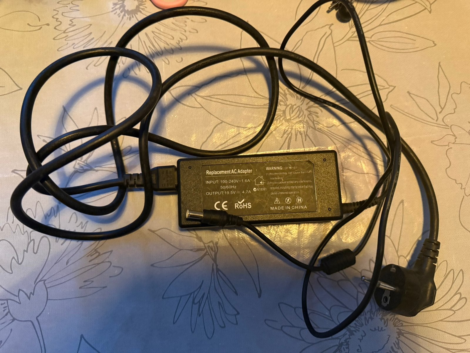 90W vervangende wisselstroomadapter, Informatique & Logiciels, Chargeurs d'ordinateur portable, Enlèvement ou Envoi, Comme neuf