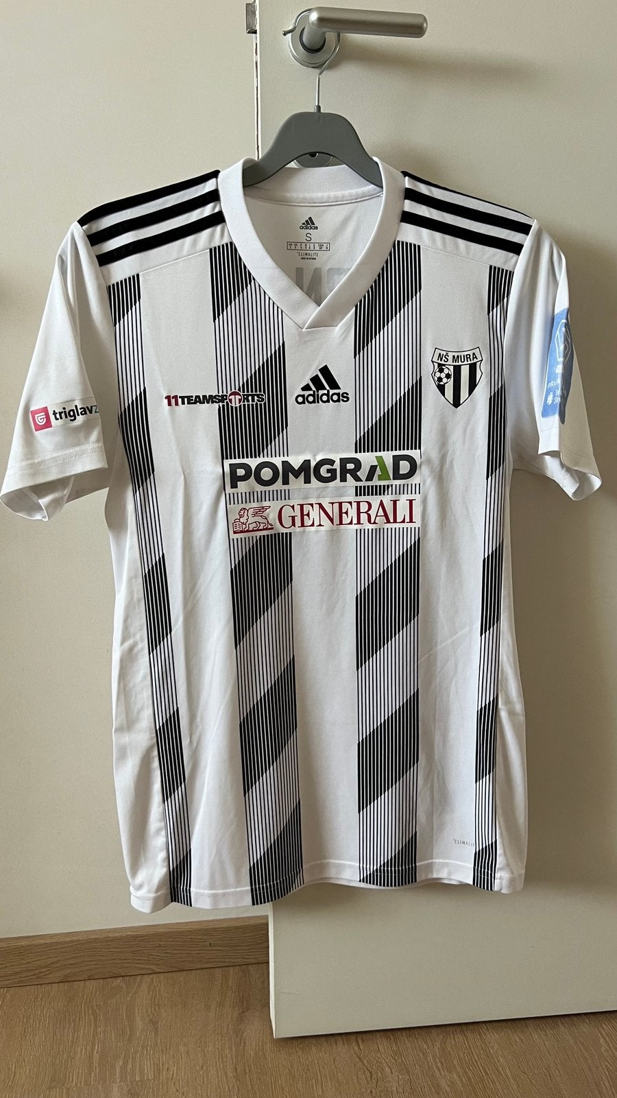 NK Mura matchworn shirt (Slovenië), Sport en Fitness, Voetbal, Ophalen of Verzenden, Zo goed als nieuw, Shirt