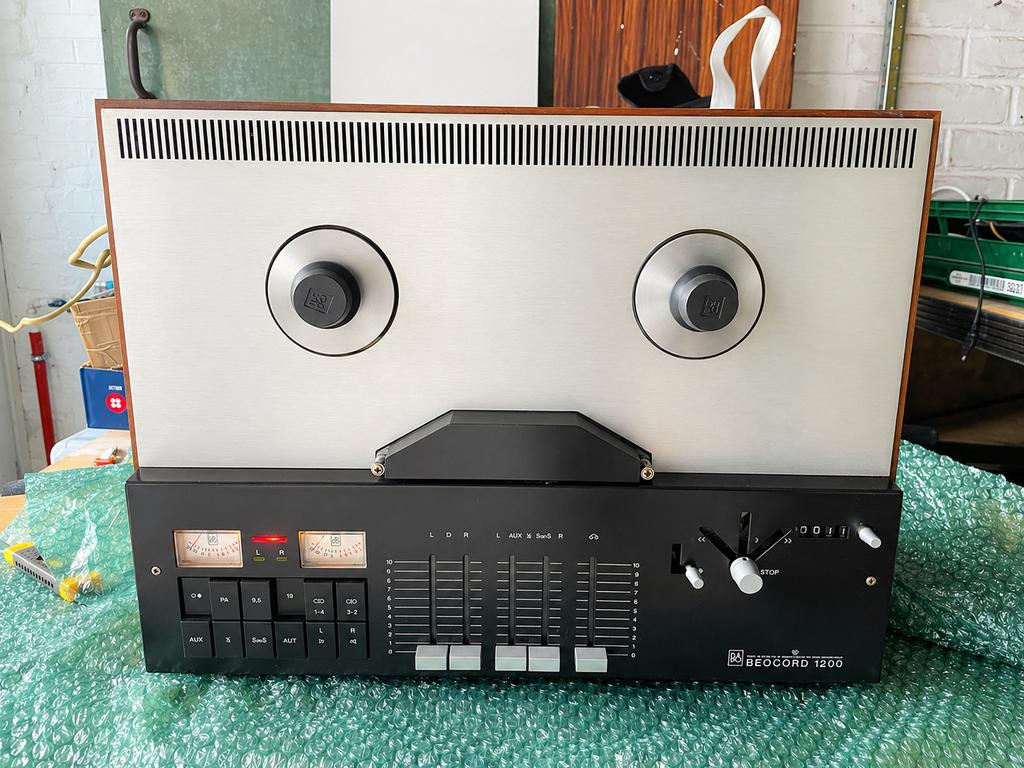 2x bang & olufsen Beocord 1200 / 1600 - bande magnetique, TV, Hi-fi & Vidéo, Enregistreurs audio, Enlèvement ou Envoi, Magnétophone