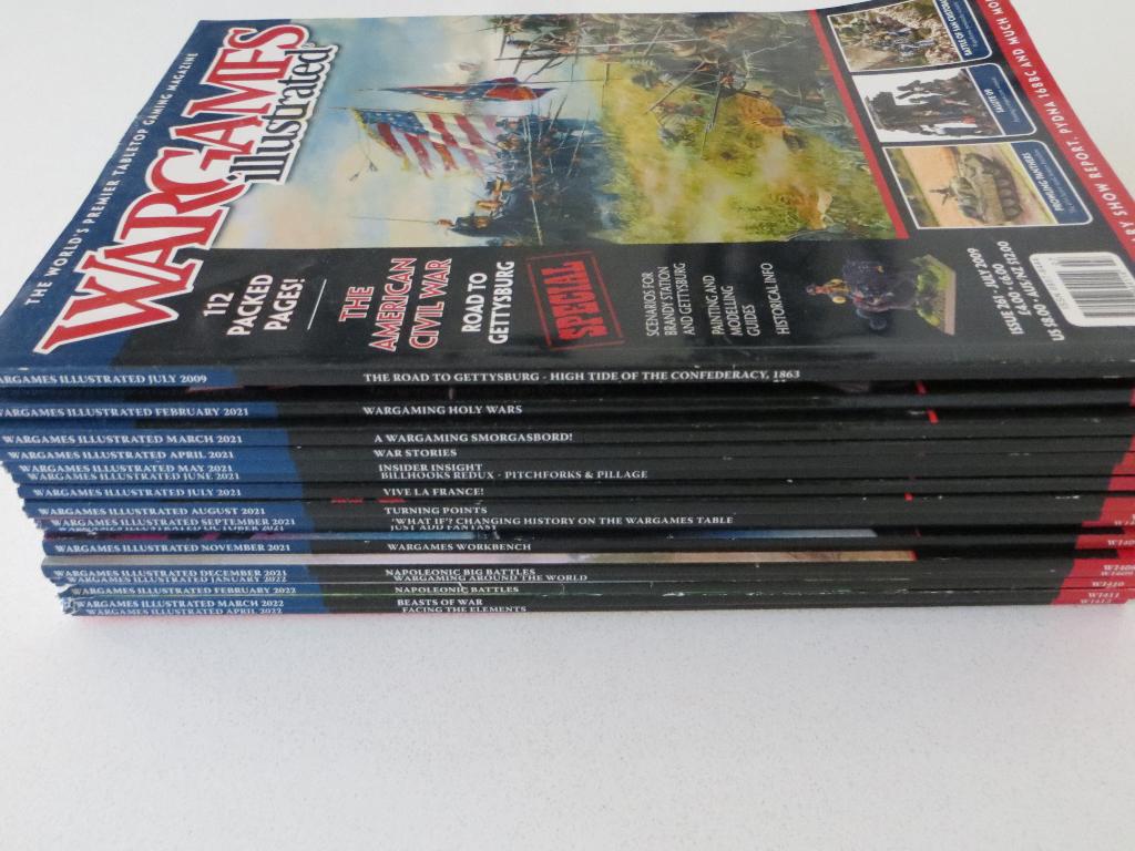 Pakket Wargames Illustrated, Hobby en Vrije tijd, Ophalen of Verzenden, Zo goed als nieuw, Historisch, Boek of Catalogus