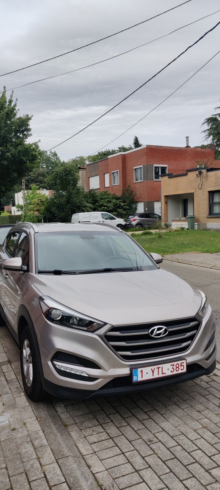 Hyundai Tucson 1.6 GDi Style white sand (champagne), Auto's, Particulier, Tucson, Handgeschakeld, Trekhaak