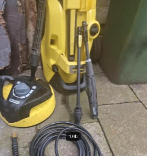 Hogedrukreiniger karcherk5 power control/rioolrat max145 bar, Ophalen, Gebruikt, Met regelbare waterdruk, KARCHER