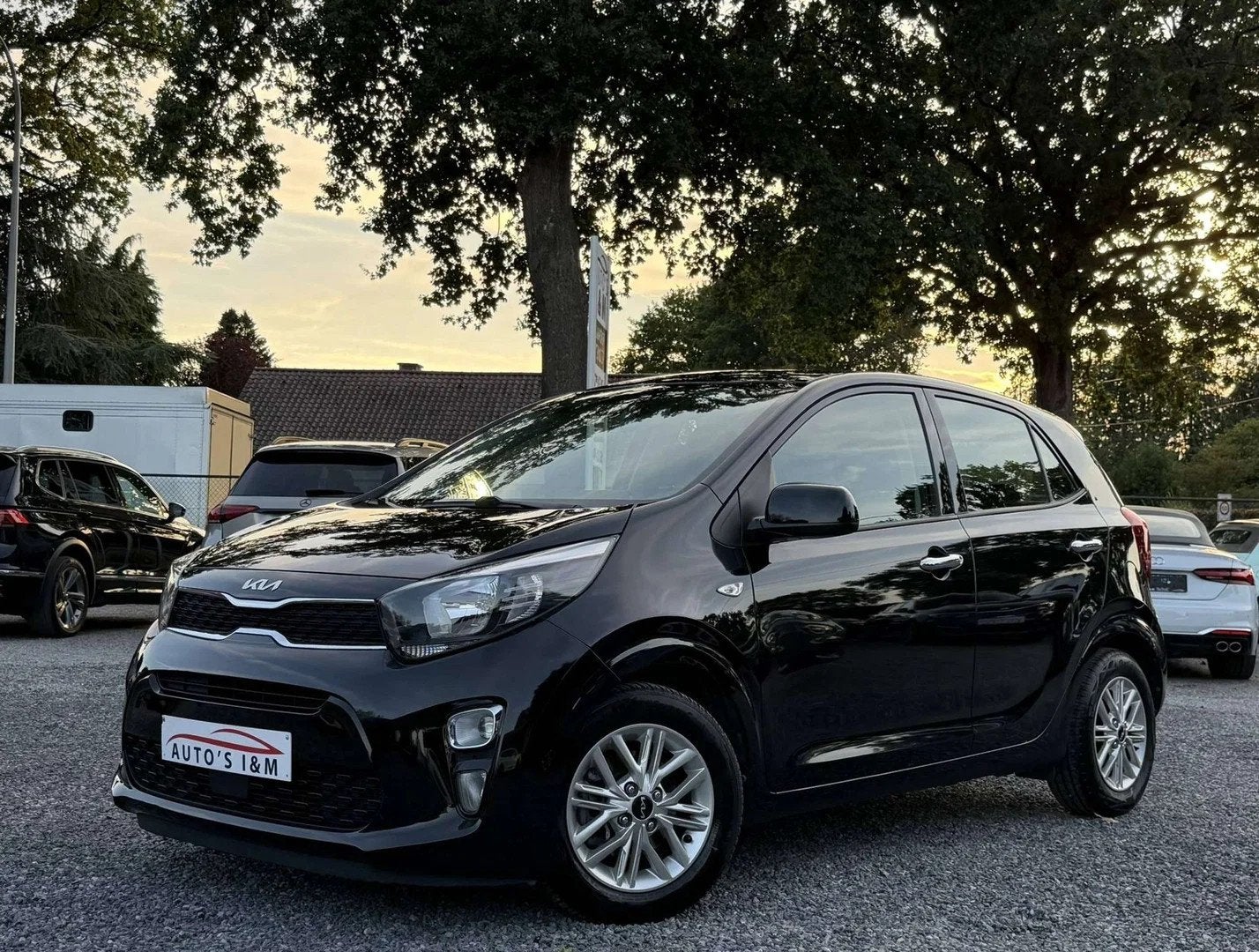 Kia Picanto 1.0i Benzine - Automaat 2022 Camera Carplay Gara, Autos, Achat, 998 cm³, Entreprise, 5 portes