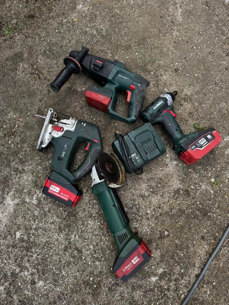 Metabo Machines te koop, Doe-het-zelf en Bouw, Ophalen, Zo goed als nieuw