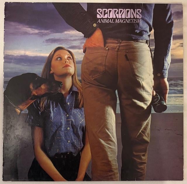 Scorpions ‎– Animal Magnetism (original pressing 1980), Cd's en Dvd's, 1980 - 1989, Ophalen of Verzenden, Zo goed als nieuw, Inclusief binnenhoes