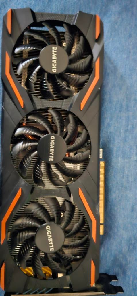 Gtx 1080 gigabyte 8gb, Computers en Software, Videokaarten, Ophalen of Verzenden, Zo goed als nieuw, Nvidia, HDMI