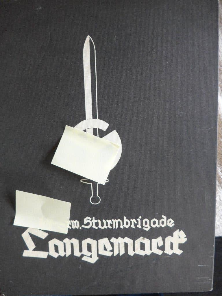 Sturmbrigade Langemark -met  schade, Boeken, Ophalen of Verzenden, Tweede Wereldoorlog, Gelezen, Overige onderwerpen