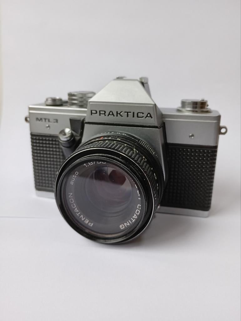 Vintage Praktica MTL3 35mm SLR uit Oost-Duitsland, Audio, Tv en Foto, Ophalen of Verzenden