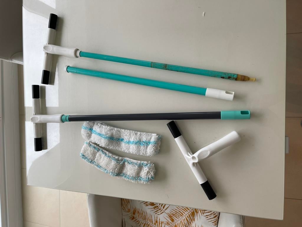 Leifheit 3-in-1 Raamwisser Set Nieuw Gebruikt incl. 3 Doeken, Huis en Inrichting, Schoonmaakartikelen, Ophalen of Verzenden