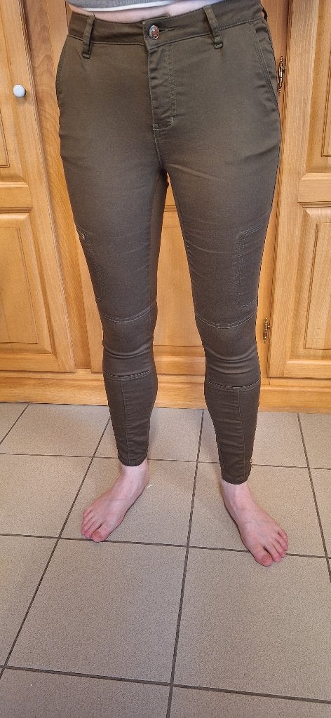 Jegging kaki foncé Vero Moda In Blue taille 36, Neuf, Enlèvement ou Envoi, Vero Moda, Taille 36 (S)
