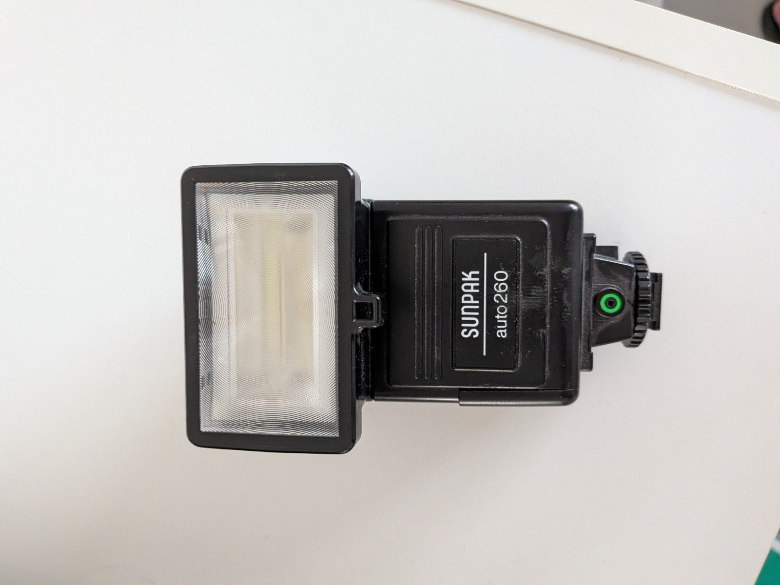 vintage flits Sunpak, Ophalen of Verzenden, Externe flitser, Sunpak