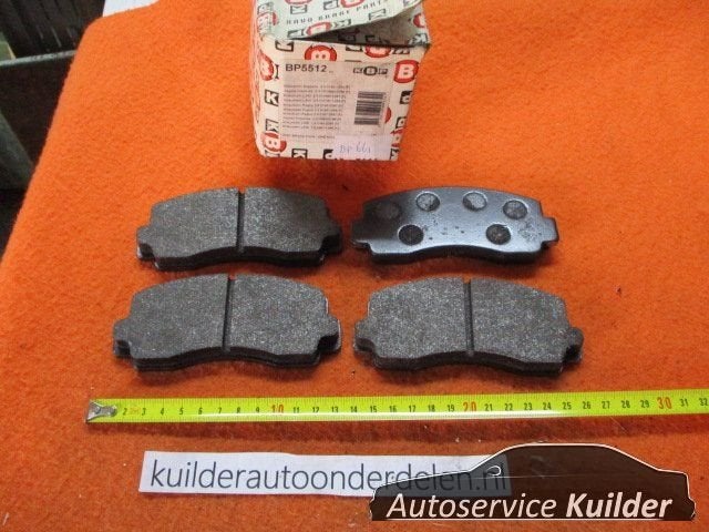 Remblokken voorzijde Mitsubishi Sapporo Toyota Celica BP661, -, Toyota, -, Nieuw