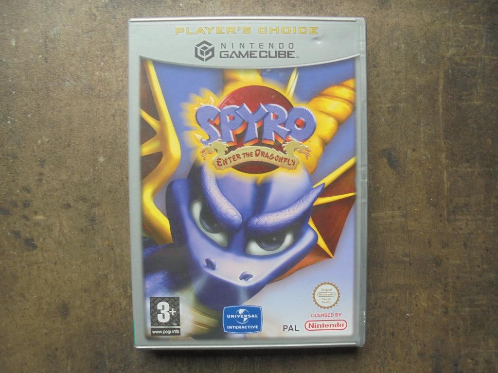 Spyro Enter The Dragonfly voor GameCube (zie foto's), Enlèvement ou Envoi, 1 joueur, Aventure et Action, Utilisé