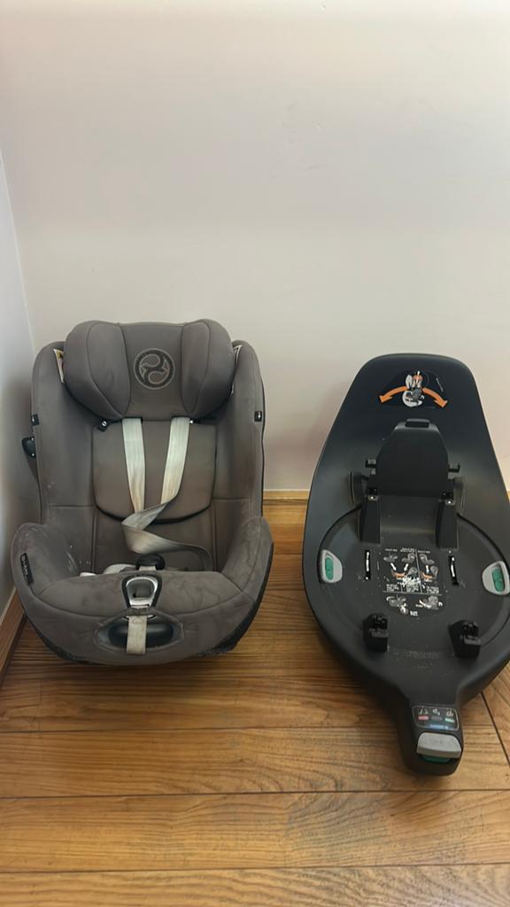 CYBEX 3 PIECES DONT UN ISOFIX, Zo goed als nieuw, Isofix, Verstelbare rugleuning, Ophalen