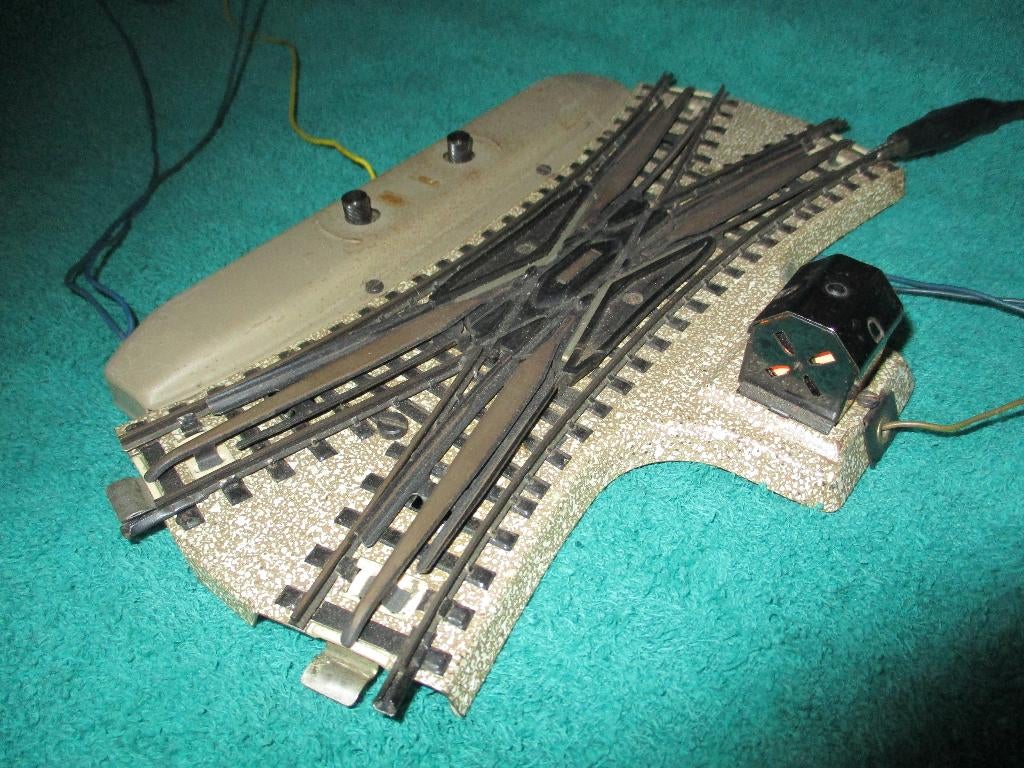 Marklin Traversée jonction ( Avant 1957 ), Enlèvement ou Envoi, Utilisé, Rails, Märklin