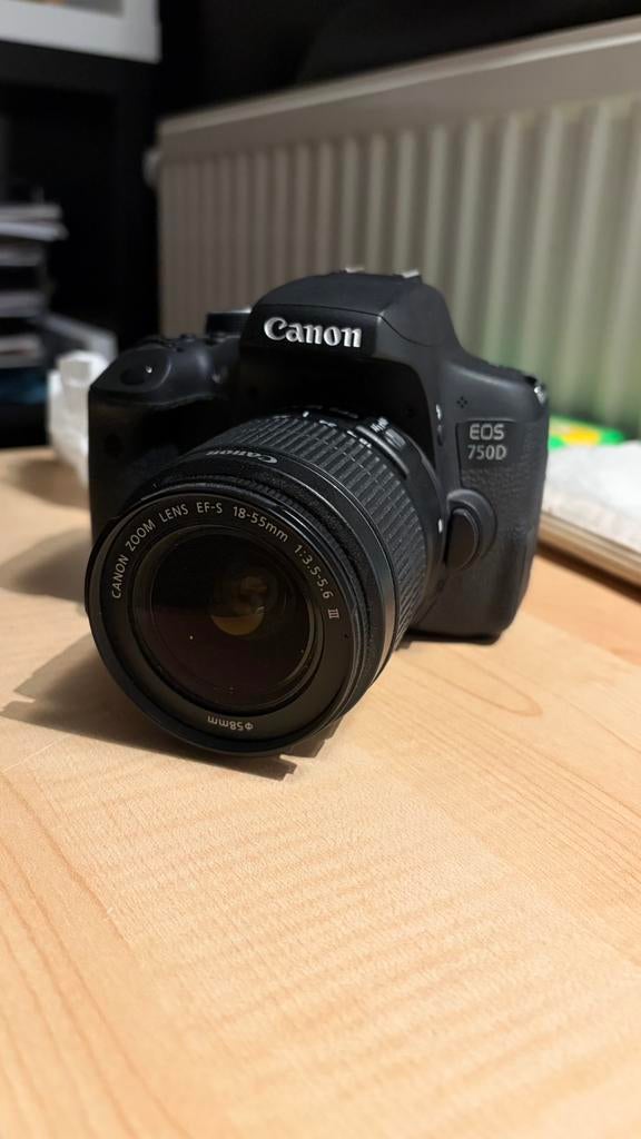 Canon 750d, Audio, Tv en Foto, Ophalen of Verzenden, Gebruikt, Spiegelreflex, Canon
