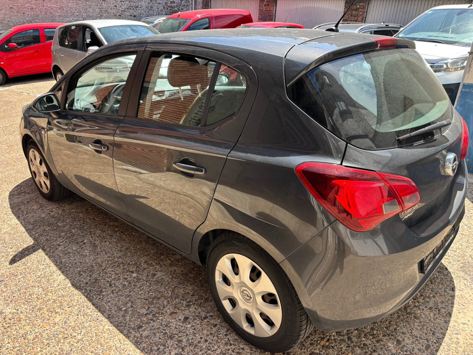 Opel CORSA 1.3 essence 2016, Auto's, Voorwielaandrijving, Stof, Bedrijf, Zilver of Grijs