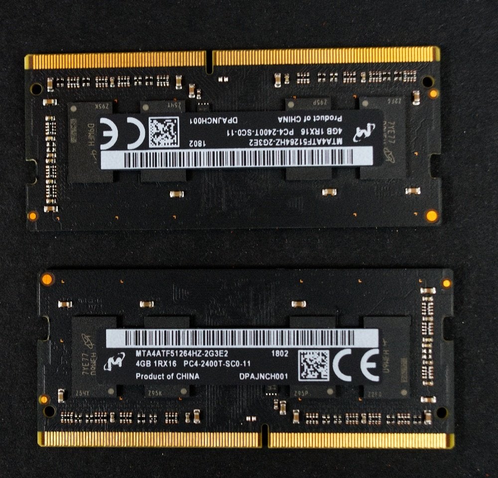 2x 4 GB RAM geheugen Imac Apple, Computers en Software, RAM geheugen, Gebruikt, Desktop, 4 GB, Ophalen of Verzenden