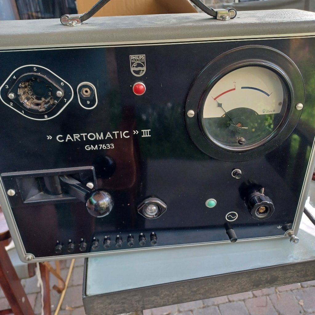 Testeur de tubes Philips Cartomatic III gm7633, Bricolage & Construction, Instruments de mesure, Utilisé, Autres appareils de mesure ou compteurs