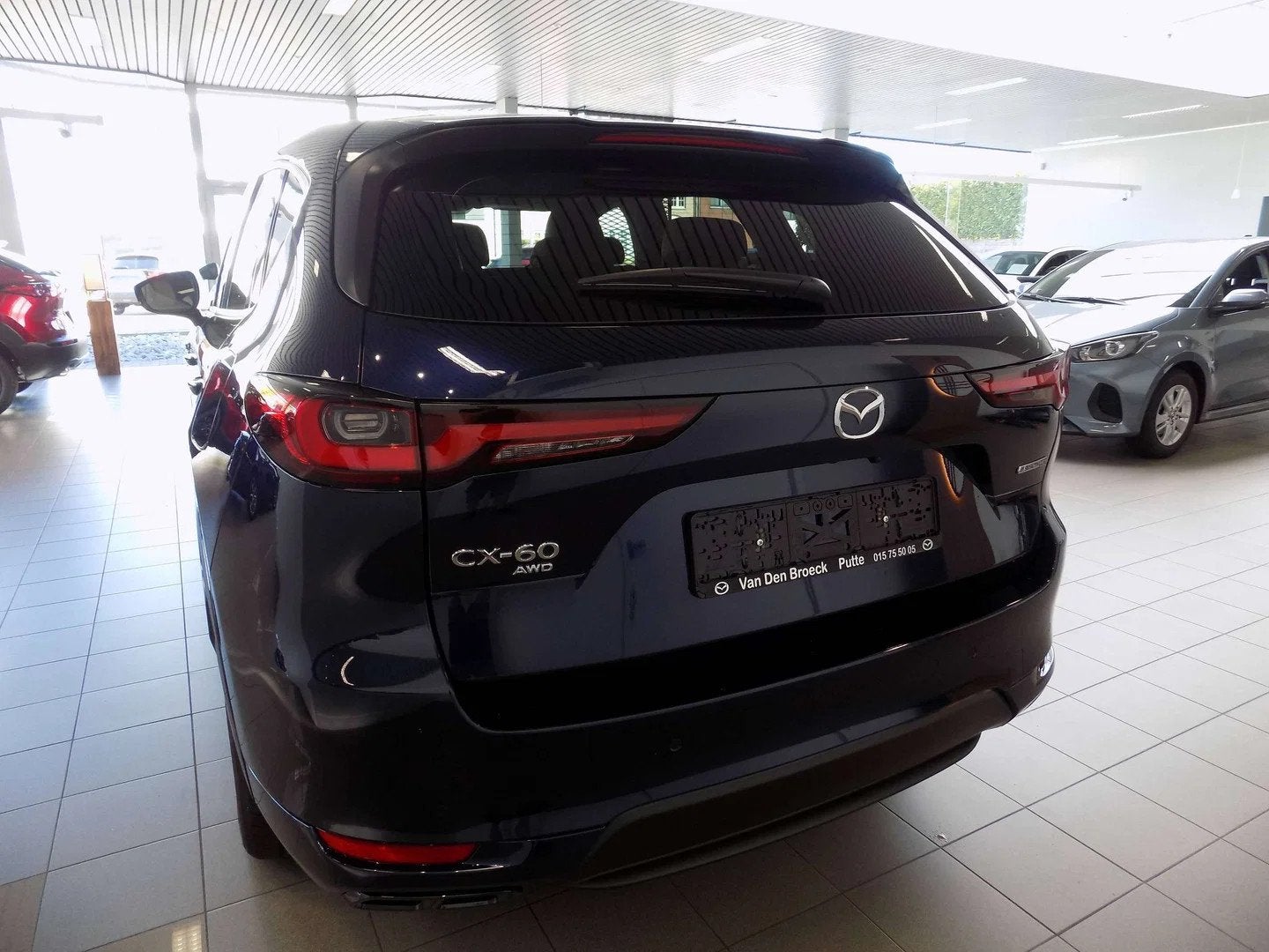 Mazda CX-60 2.5 e-Skyactiv PHEV AWD Homura Plus Demo!, Achat, Beige, Entreprise, Détection des panneaux routiers