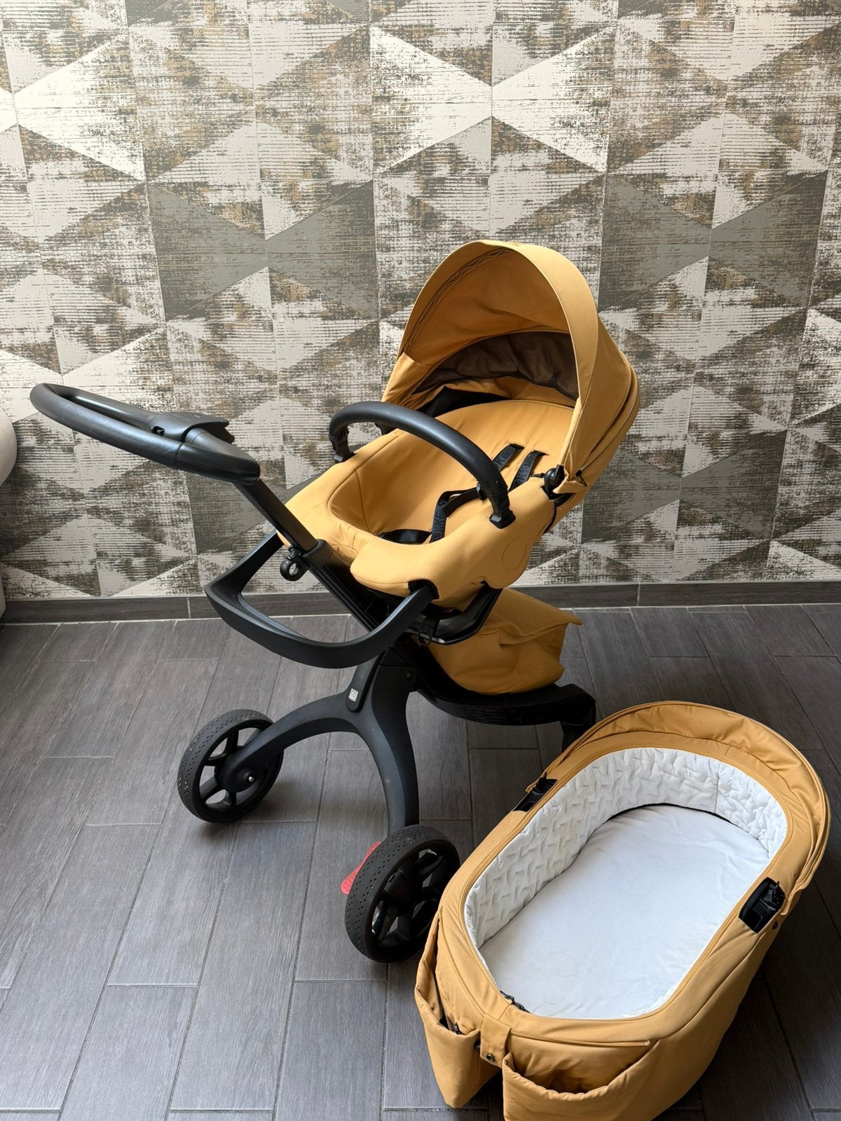 Stokke xplory x golden yellow, Ophalen, Zo goed als nieuw