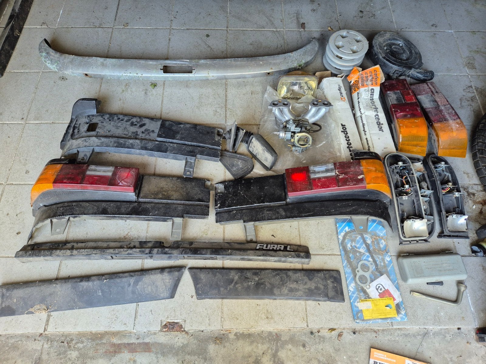Lot de pièces Fiat 127 / Seat Fura, Enlèvement, Fiat
