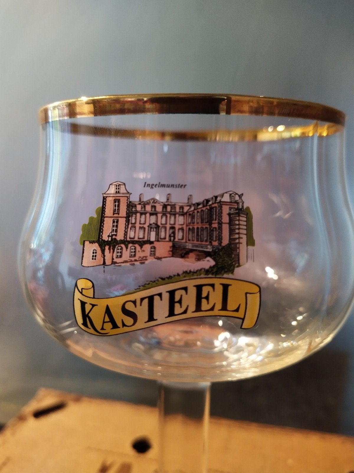 Verre de bière Kasteelbier, Collections, Enlèvement ou Envoi, Comme neuf, Verre ou Verres, Autres marques