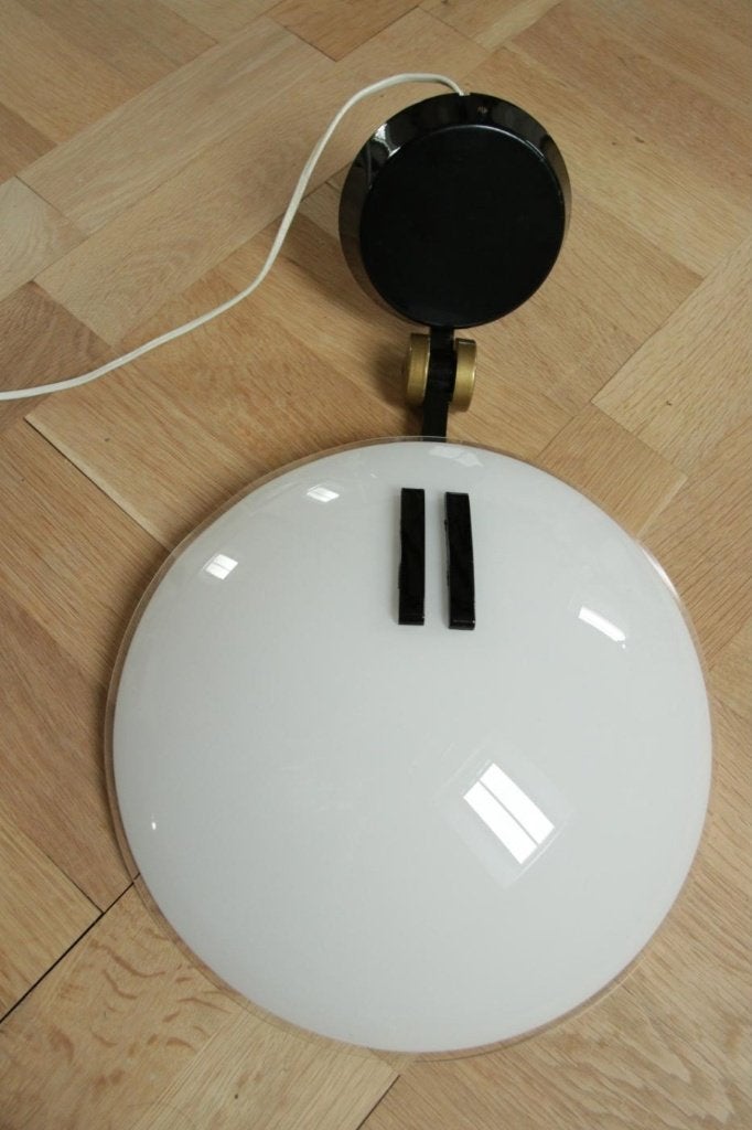 Bruno Gecchelin Design Wandlamp voor Oluce – Jaren 80, Ophalen, Gebruikt