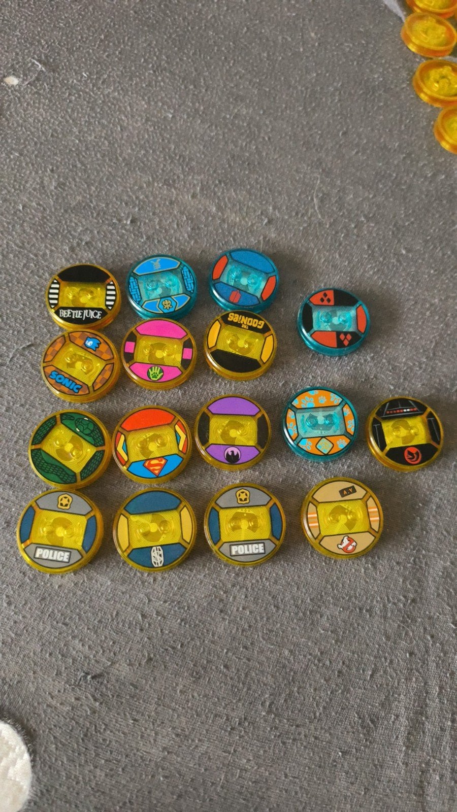 Étiquettes pour jouets Lego Dimension, Enlèvement, Lego