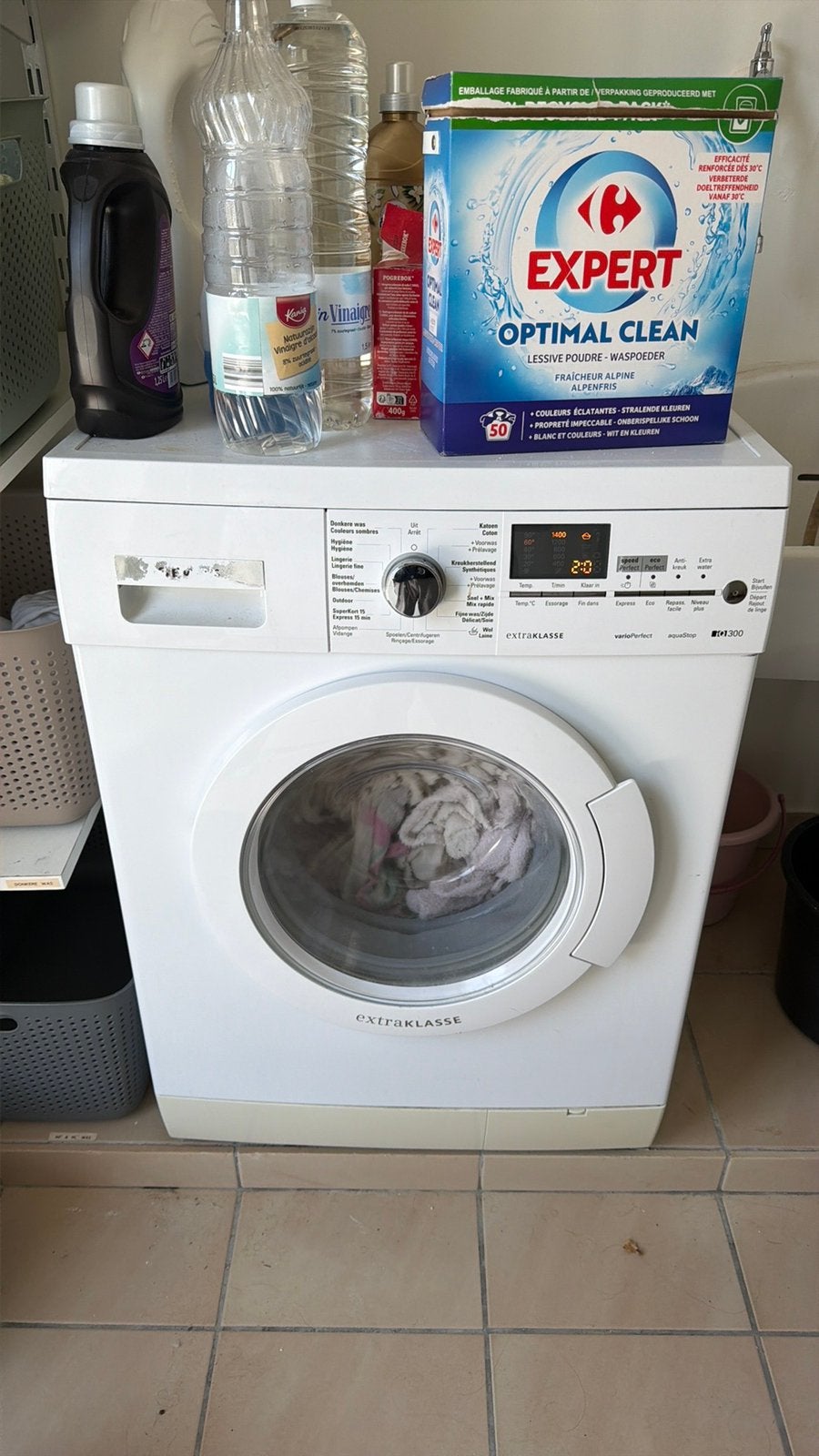 Siemens iq300, Ophalen, 1200 tot 1600 toeren, Gebruikt, 8 tot 10 kg