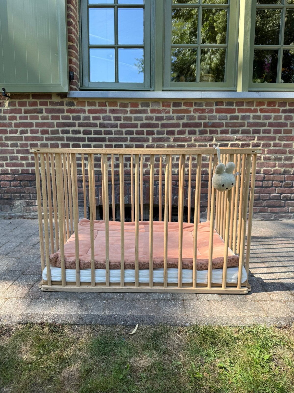 Verrijdbare box baby met matrasje en boxkleed House of Jamie, Kinderen en Baby's, Ophalen, Zo goed als nieuw, Overige typen