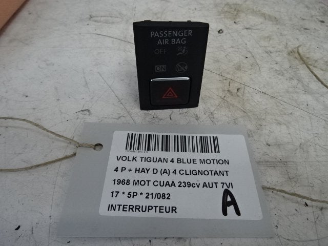 COMMUTATEUR Volkswagen Tiguan (AD1) (5NB919225), Utilisé, Volkswagen