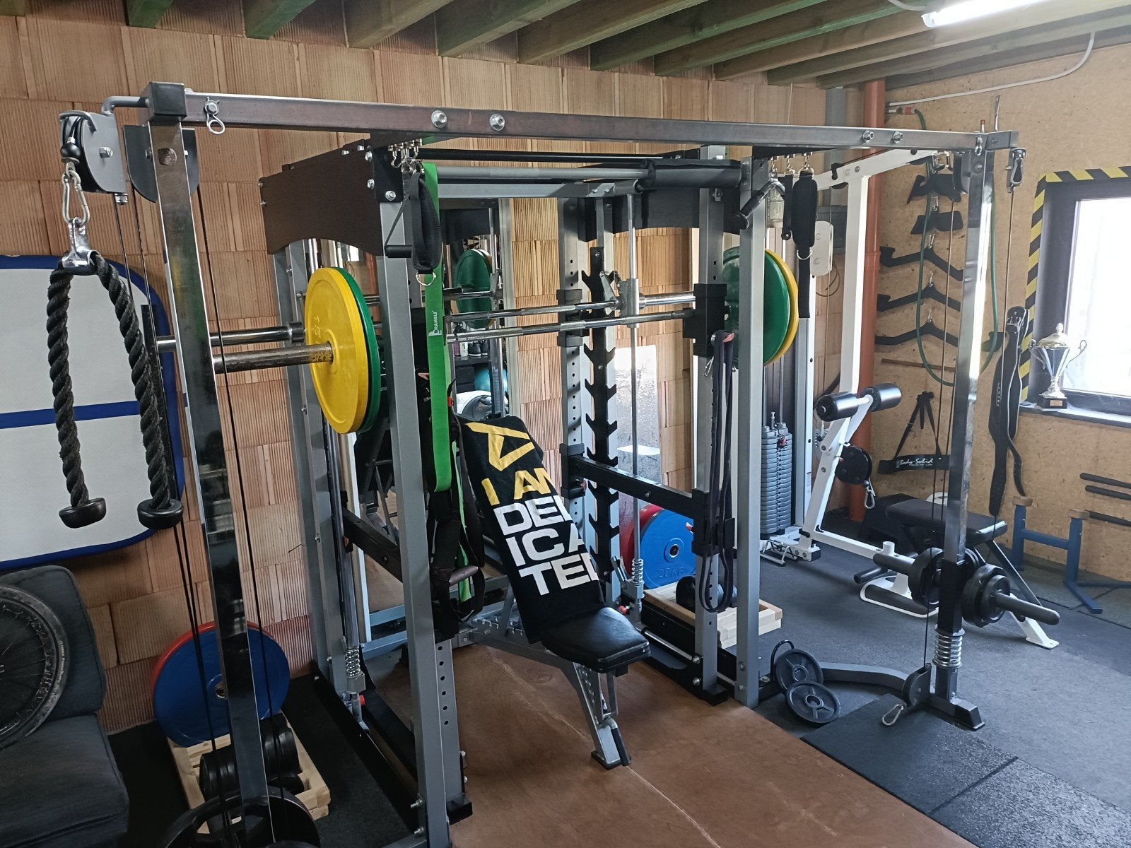 Power rack, Smith machine, bodycraft, Sport en Fitness, Ophalen, Zo goed als nieuw, Benen, Overige typen
