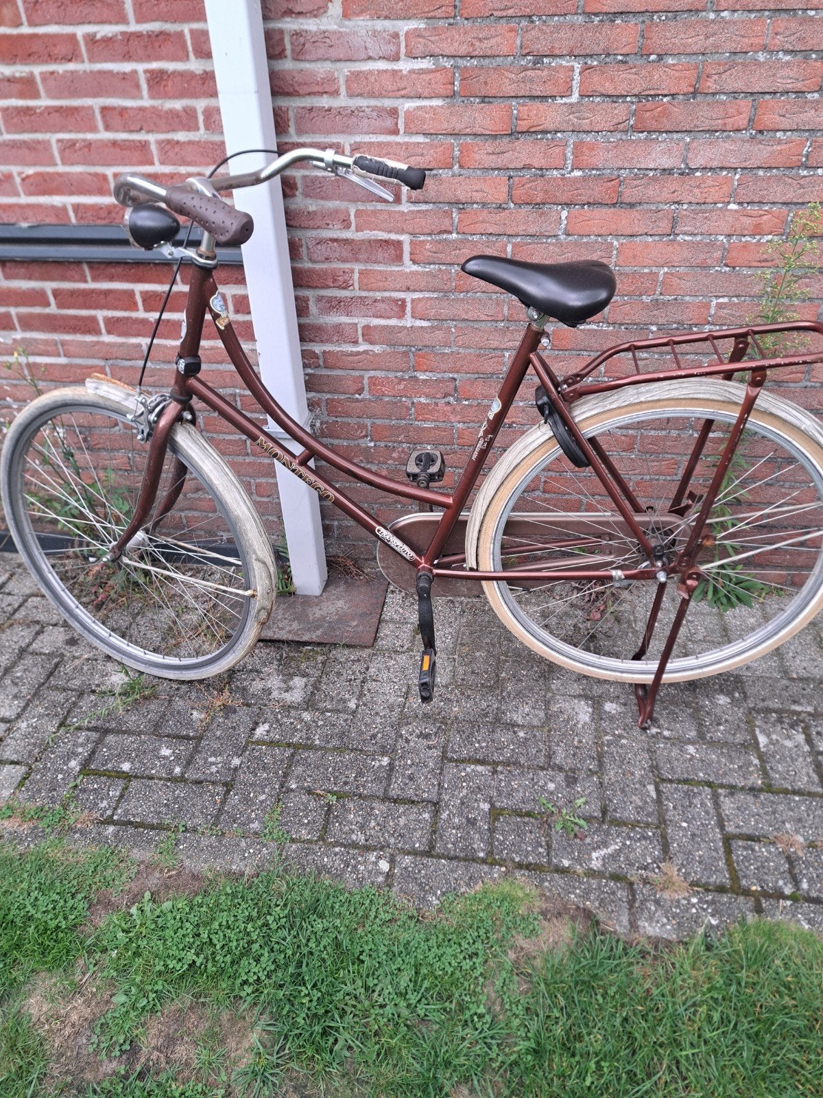 dames fiets, Ophalen, Gebruikt, Terugtraprem