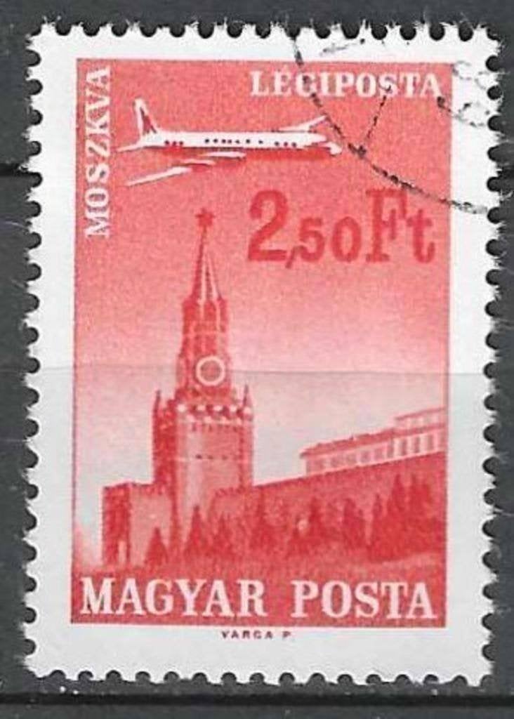 Hongarije 1966/1967 - Yvert 286PA - Post naar landen  (ST), Verzenden, Gestempeld