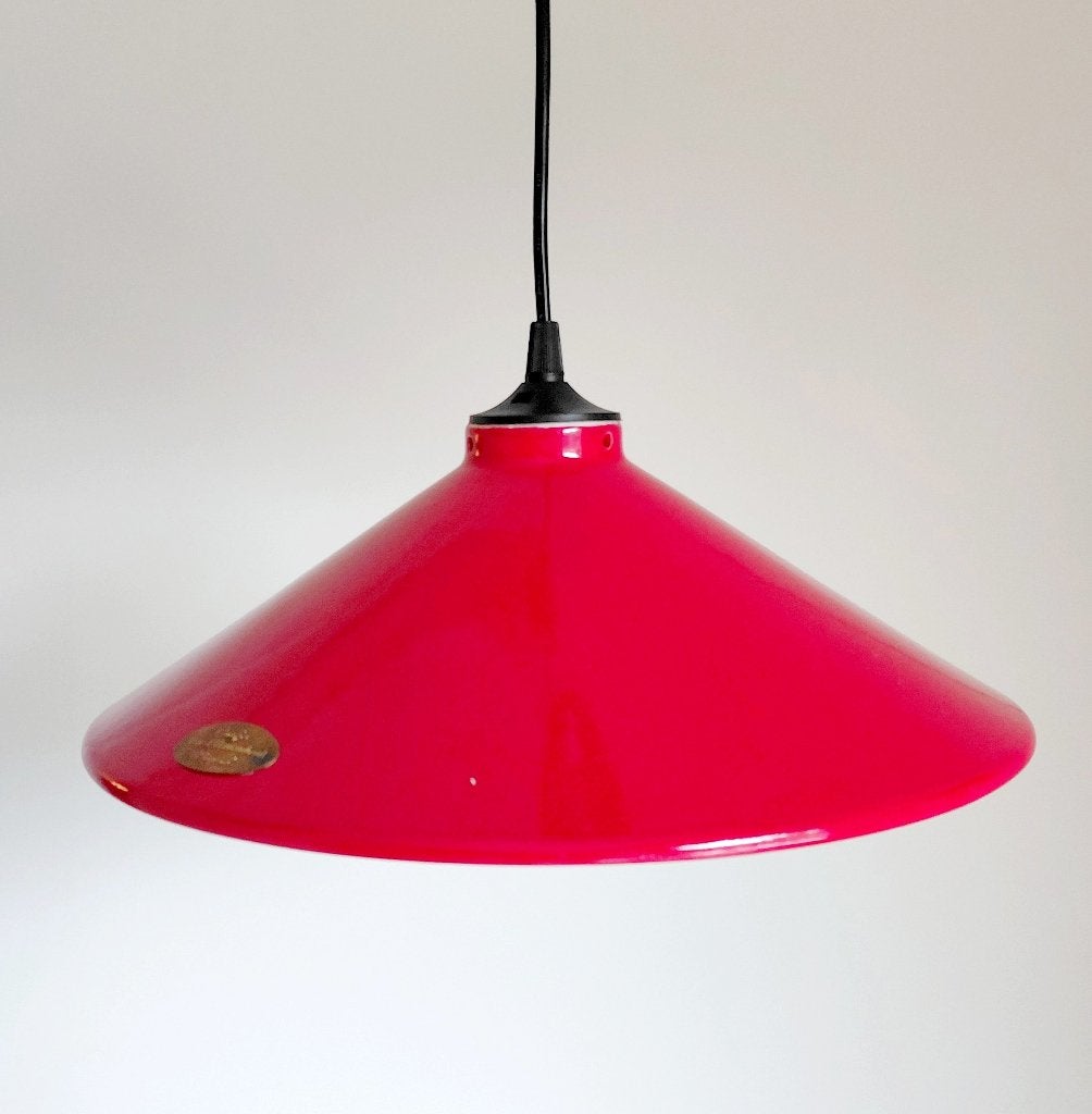 Vintage Terre d'Hautaniboul Hanglamp Franse keramiek '70/'80, Keramiek, Zo goed als nieuw, Retro, modern, vintage, eighties, seventies,