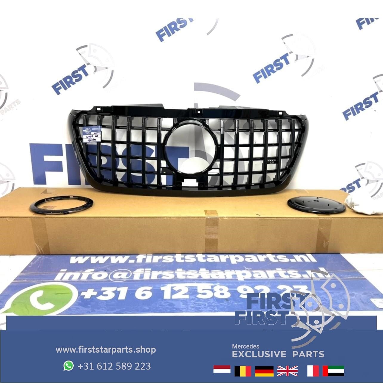 W907 AMG PANAMERICANA GT VOORBUMPER GRIL Mercedes SPRINTER 9, Utilisé, -, -, Enlèvement ou Envoi