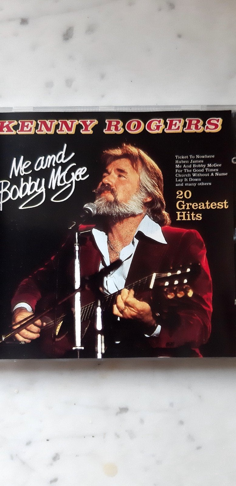 CD KENNY ROGERS, Me and Bobby McGee, 20 greatest hits, Cd's en Dvd's, Cd's | Country en Western, Ophalen of Verzenden, Gebruikt